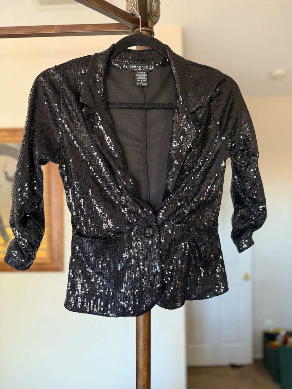 Living Doll Sequin Blazer